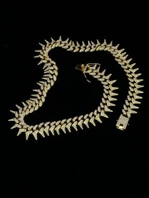 گردنبند فول نگین