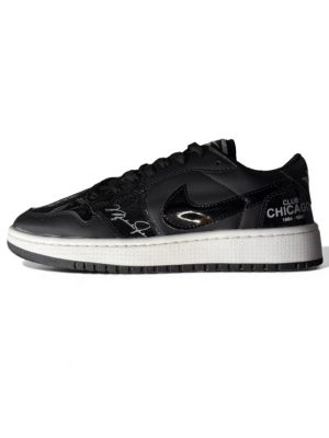 کتونی کاستوم ورنی مشکی کد 10808