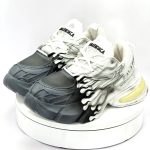 کتونی بالنسیاگا آتیشی رنگ سفیدمشکی کد 3023