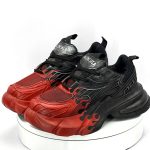 کتونی بالنسیاگا آتیشی رنگ قرمز کد 3022