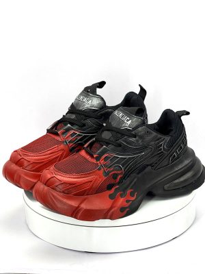 کتونی بالنسیاگا آتیشی رنگ قرمز کد 3022