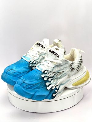 کتونی بالنسیاگا آتیشی رنگ آبی کد 3021