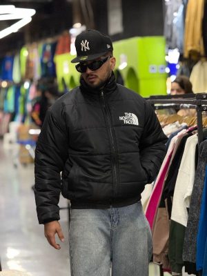 کاپشن نورث فیس مشکی کد 2015