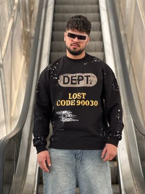 دورس طرحدار رنگ مشکی کد 2028