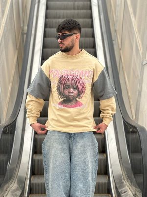 دورس آستین 2 تیکه کد 2052