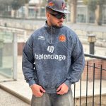 دورس نیم زیپ فوتبالی کد 2062