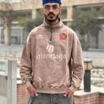 دورس نیم زیپ فوتبالی کد 2064