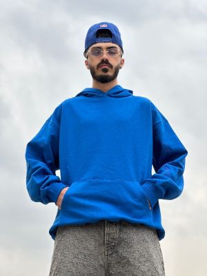 هودی بیسیک آبی کد 2036