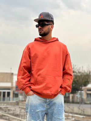 هودی بیسیک نارنجی کد 2037
