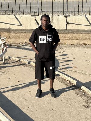 ست هودی شلوارک مشکی کد 2091