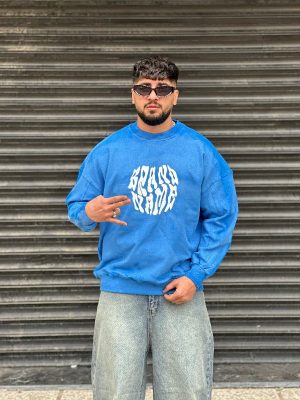 دورس طرحدار رنگ آبی کد 3089