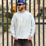 دورس طرحدار رنگ آبی روشن کد 3091