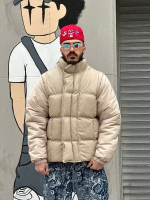 کاپشن بادی سفید کد 3156