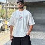 تیشرت چاپی سفید کد 11380