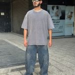 تیشرت کار شده رنگ طوسی روشن کد 11449