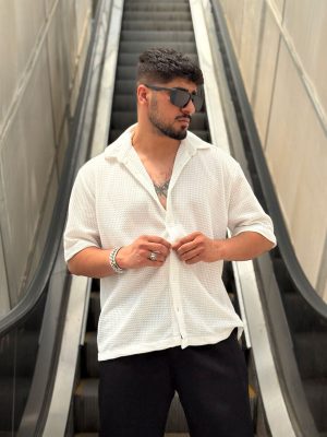 پیراهن رنگ سفید کد 864