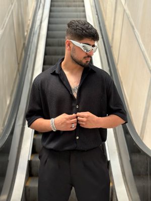 پیراهن رنگ مشکی کد 865
