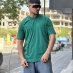 تیشرت بیسیک رنگ سبز کد 303