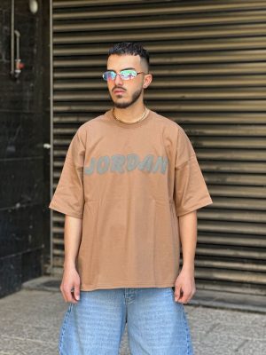 تیشرت لش رنگ کرم کد 302