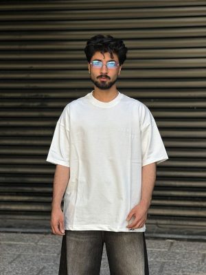 تیشرت لش رنگ سفید کد 266