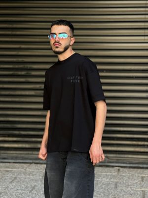 تیشرت لش رنگ مشکی کد 267