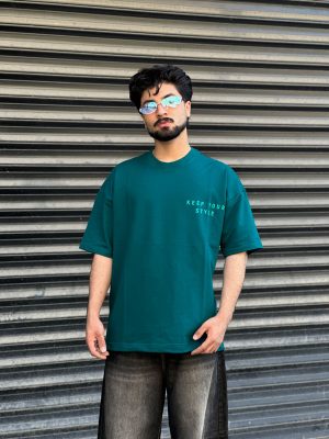 تیشرت لش رنگ سبز کد 268