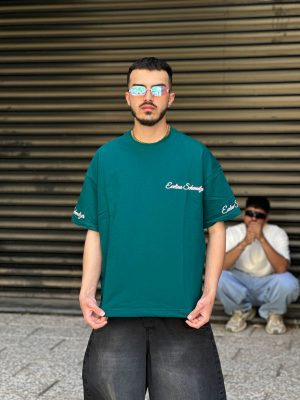 تیشرت لش رنگ سبز کد 299