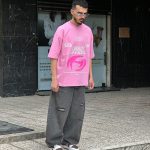 تیشرت چاپی 2نخ صورتی کد 362