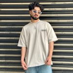 تیشرت طرحدار شیری کد 368