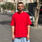 تیشرت بیسیک قرمز کد 389
