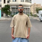 تیشرت بیسیک کرم کد 397
