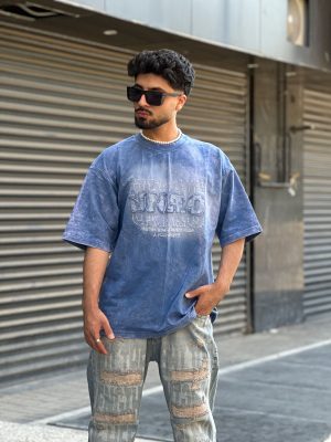 تیشرت سنگشوری آبی کد 488