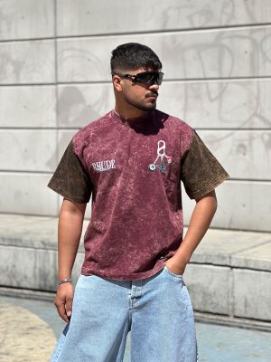 تیشرت سنگشوری رنگ جیگری کد 542