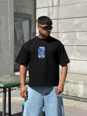 تیشرت لش مشکی کد 548
