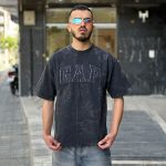 تیشرت سنگشوری رنگ زغالی کد 616