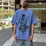تیشرت سنگشوری رنگ بنفش کد 619