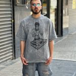 تیشرت سنگشوری رنگ طوسی کد 620