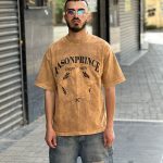 تیشرت سنگشوری رنگ نارنجی تیره کد 627