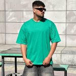 تیشرت بیسیک سبز کد 749