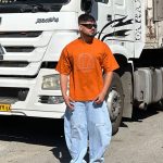 تیشرت طرحدار نارنجی کد 780