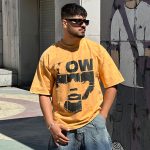 تیشرت سنگشوری رنگ زرد کد 823
