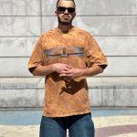 تیشرت سنگشوری رنگ آجری کد 826