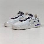 BAPE | بیپ سفید بنفش کد 12203