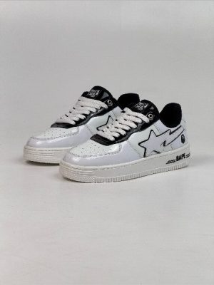 BAPE | بیپ مشکی سفید کد 12196