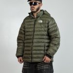 کاپشن NORTH FACE رنگ سبز کد 12254