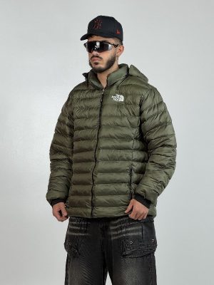 کاپشن NORTH FACE رنگ سبز کد 12254