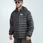 کاپشن NORTH FACE رنگ خاکستری کد 12255
