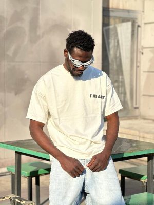 تیشرت طرحدار سفید کد 3533