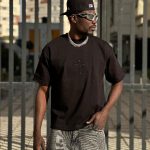 تیشرت طرحدار رنگ مشکی کد 3550