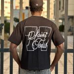 تیشرت طرحدار رنگ مشکی کد 3559